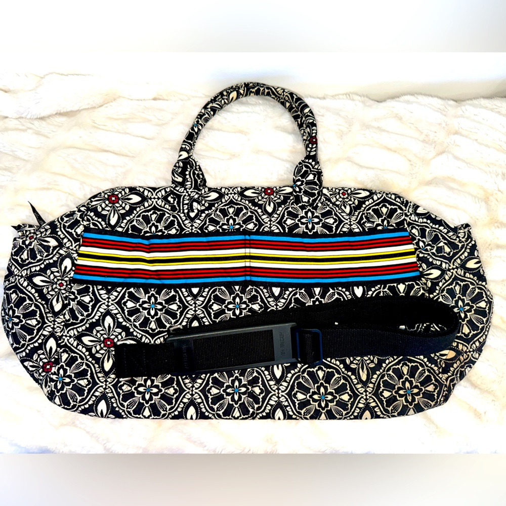 Vera Bradley Black & White Large Weekender Bag